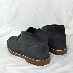Clarks | Shoes | Clarks Elegant Bushacre Gray Suede Leather 